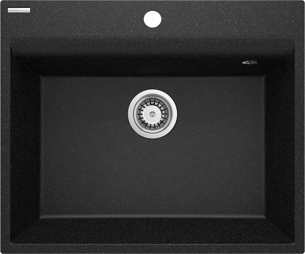 Deante granitinė virtuvinė plautuvė Deante Corio ZRC_210A, Graphite