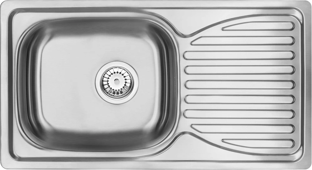 Virtuvinė plautuvė Deante Doppio ZEN 0113, satin