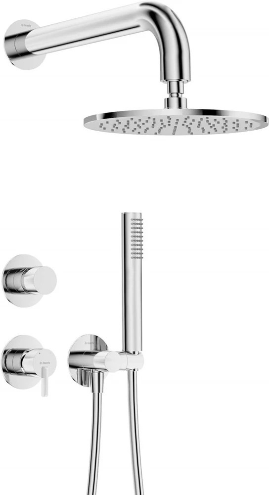Potinkinis dušo komplektas Deante Silia NQS_09YK, Chrome