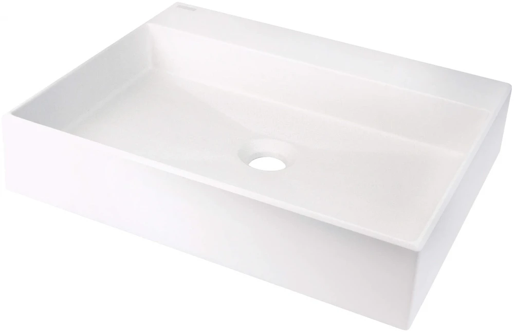 Graninis praustuvas Deante Correo 50x40 cm, CQR_AU5S, Alabaster