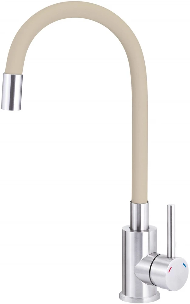 Virtuvinis maišytuvas Deante Luno BOC_5720, rusvai gelsvas/Steel