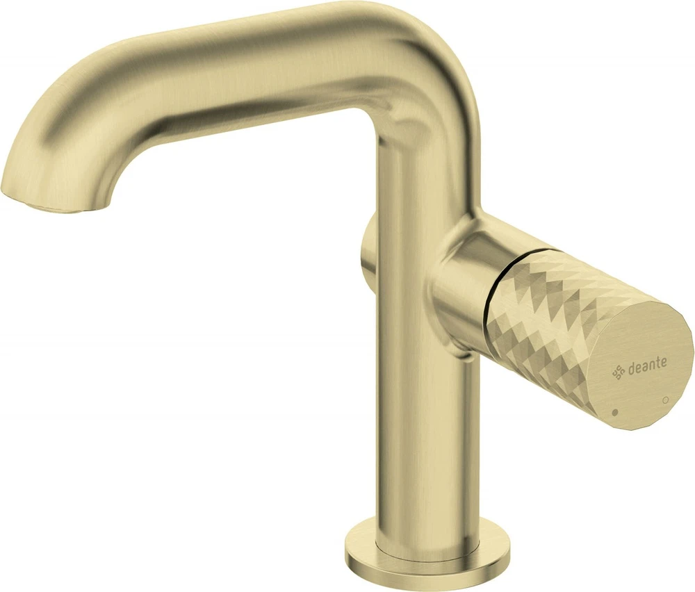 Praustuvo maišytuvas Deante Silia Hexa BHS_R24M, Brushed auksinis