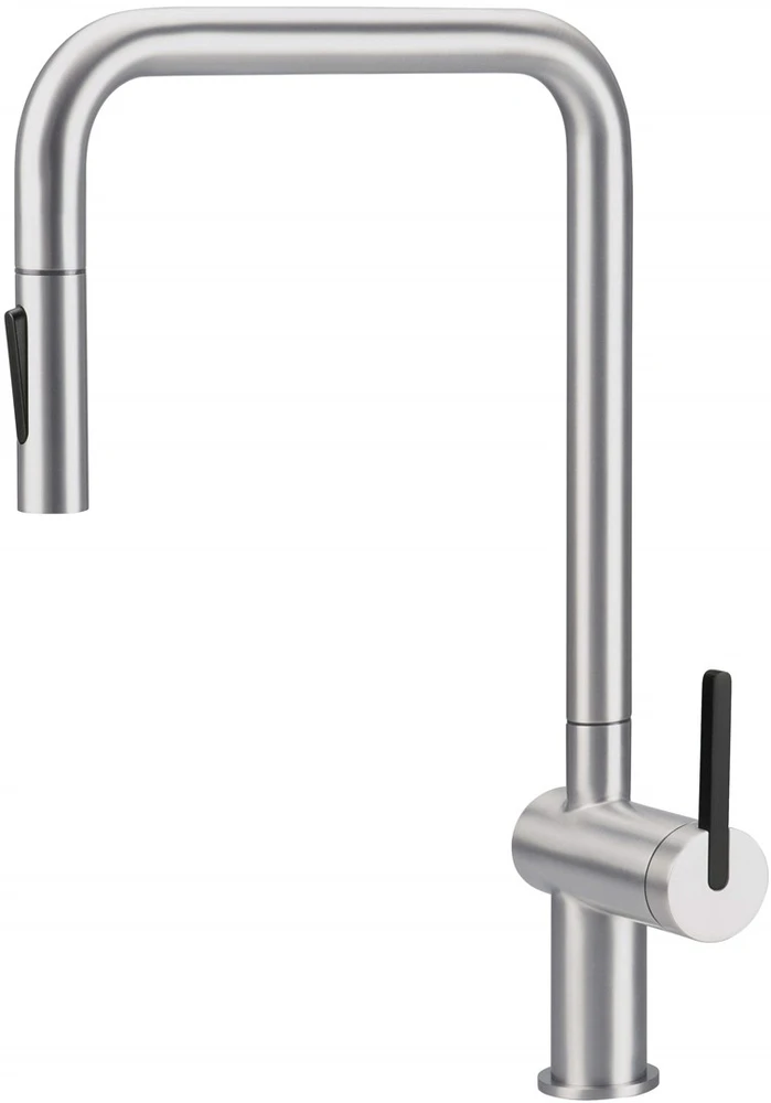 Virtuvinis maišytuvas Deante Momi BKM_F73N, Brushed steel