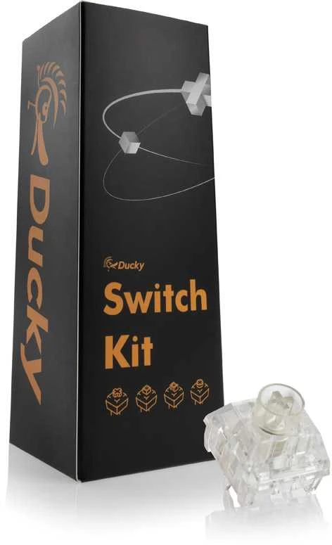 Klaviatūra Ducky Kailh Y Jellyfish Switches, mechaniniai, 5-Pin, linear, MX-Stem, 50 g – 110 vnt