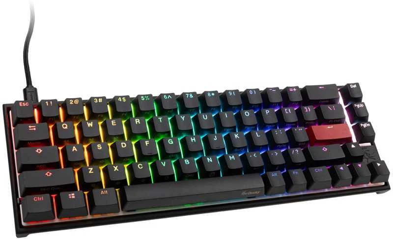 Ducky Mecha Pro SF žaidimų klaviatūra – Cherry MX-Raudona US išdėstymas