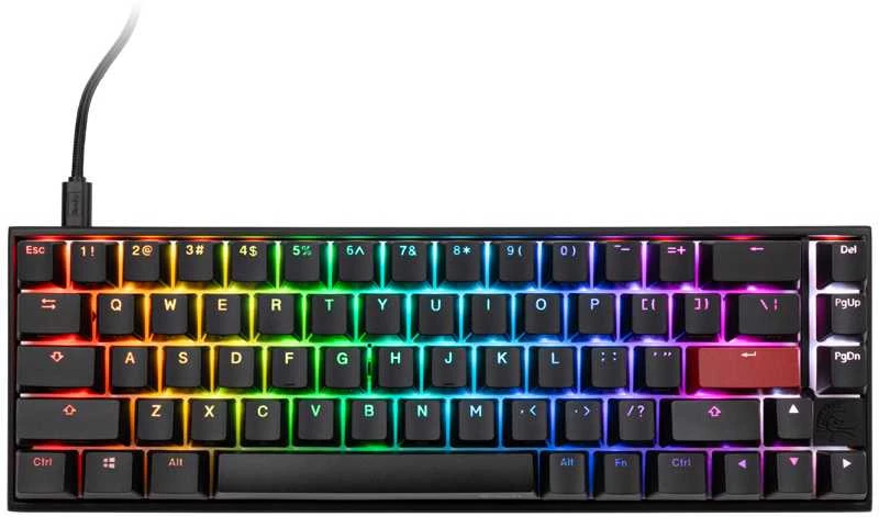 Ducky Mecha Pro SF žaidimų klaviatūra – Cherry MX-Raudona US išdėstymas