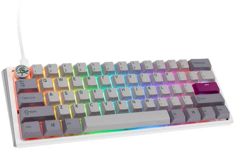Klaviatūra Ducky One 3 Mist Pilkas MX-Speed-Sidabrinis (US)
