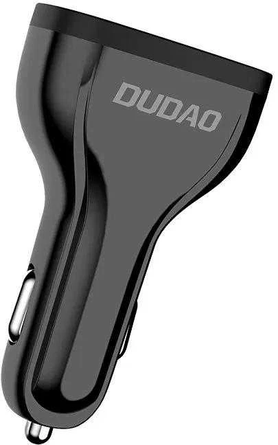 Automobilinis įkroviklis Dudao R7S, 3x USB, 18W (baltas)
