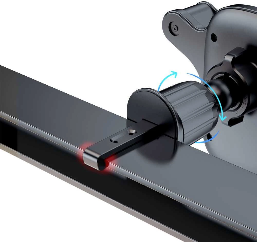Dudao F5Pro air vent car phone holder – juodos spalvos