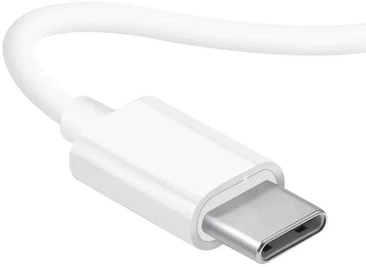 Dudao X3C į ausis įkišamos su laidu USB-C ausinės 1.2m - baltos spalvos
