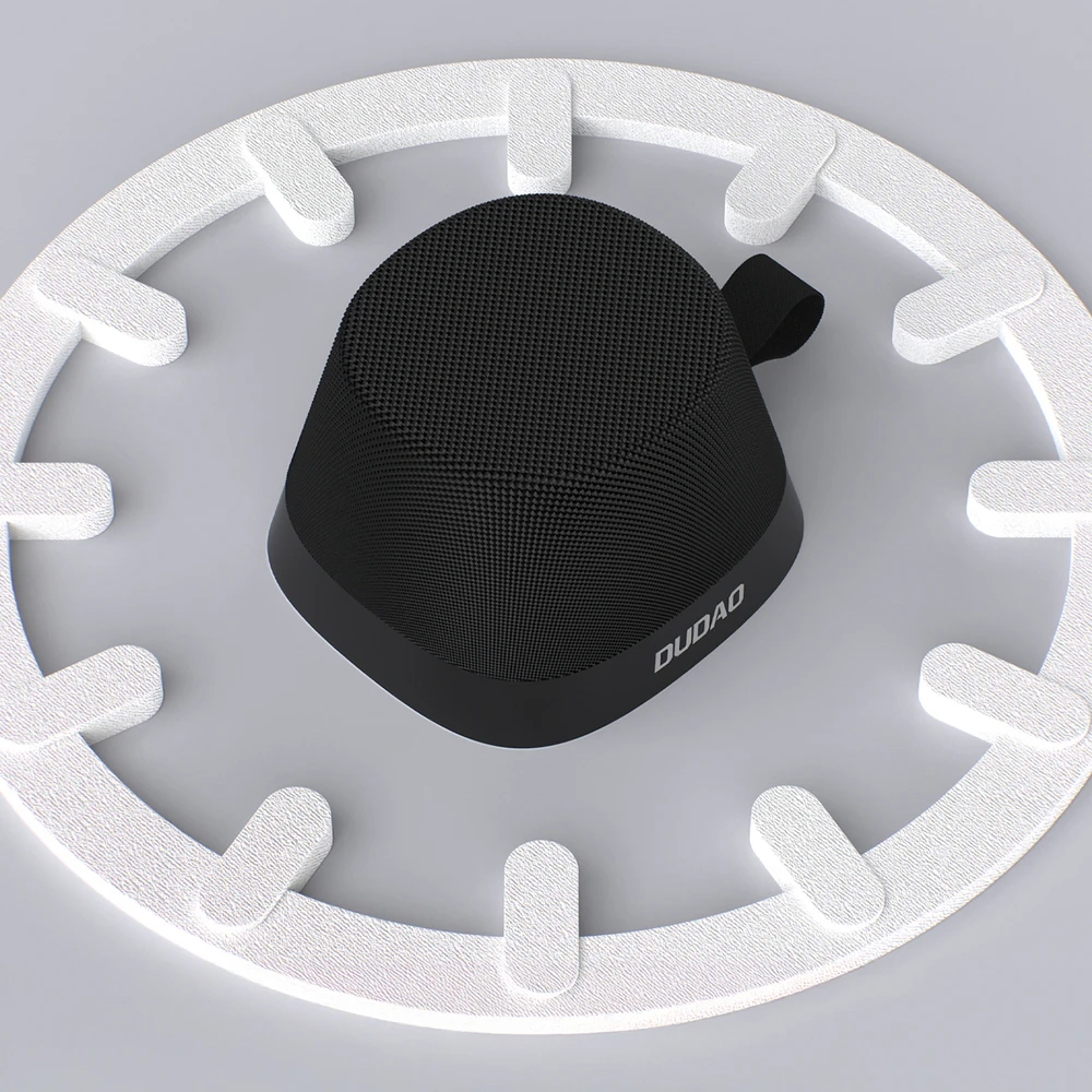 Ausinės Dudao Y20 Belaidės Speaker with Magnetic Mount Bluetooth 5.3 - Juodas