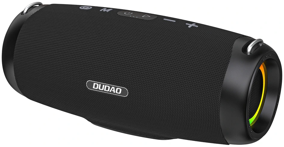 Dudao Y21Pro Belaidės Speaker with RGB Backlight Bluetooth 5.3 - Juodas
