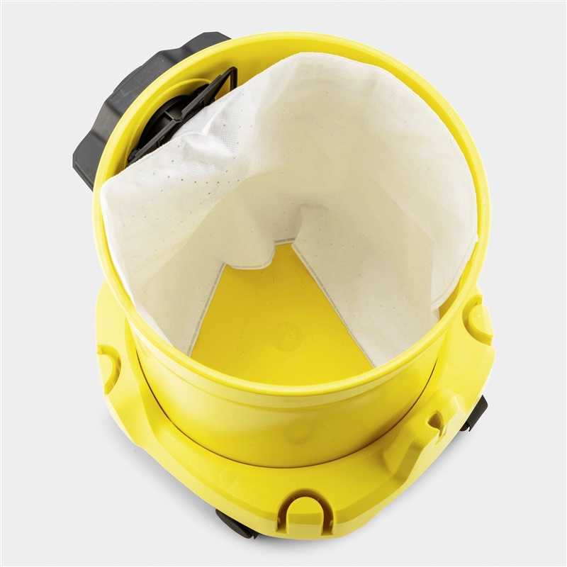 Karcher Fliso filtro maišelis WD 2/3 4 vnt.