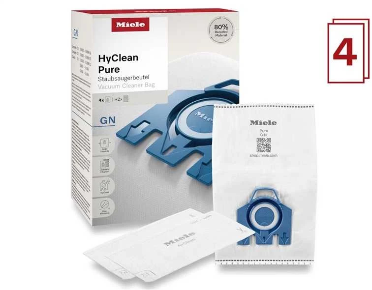 Miele dulkių siurblio maišelis GN HyClean Pure, 4 vnt