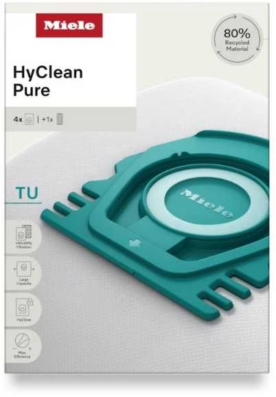 Dulkių maišeliai Miele HyClean Pure TU, 3.5Ltr.