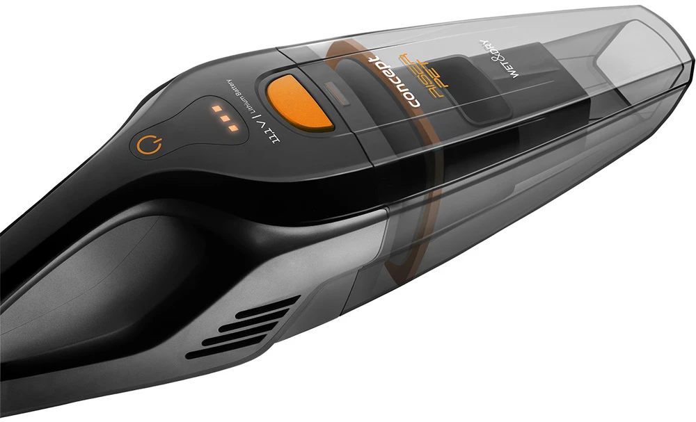 „Concept VP4351“ rankinis dulkių siurblys Juodas be maišelio