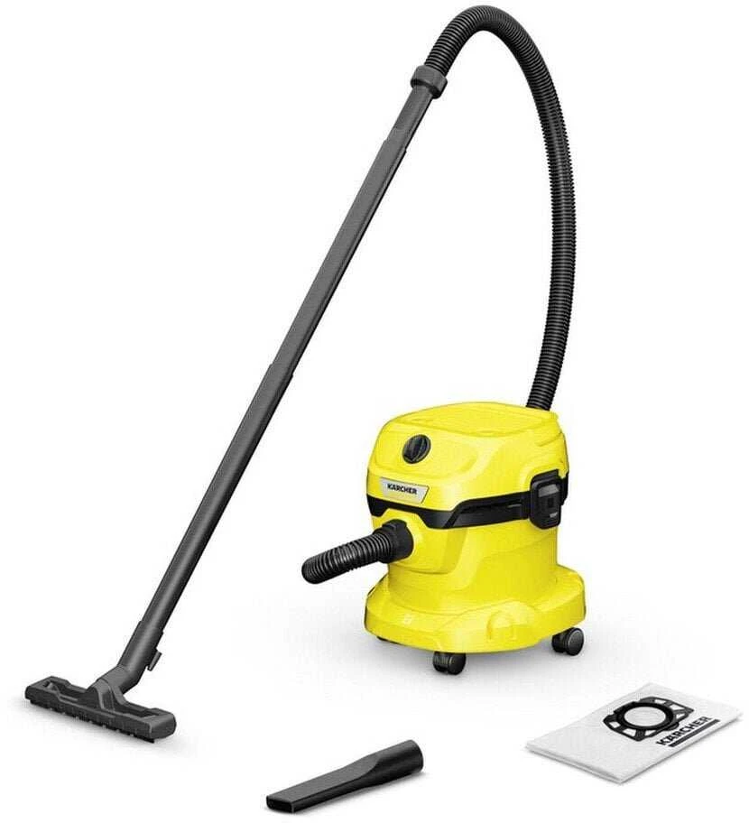 Vacuum cleaner Kärcher WD 2 PLUS V-12/4/18 PET 12 l 1000 W (1.628-017.0) Juodas, Geltona