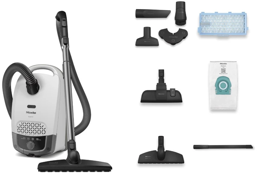 MIELE Guard S1 Parquet Flex Brilant Baltas dulkių siurblys