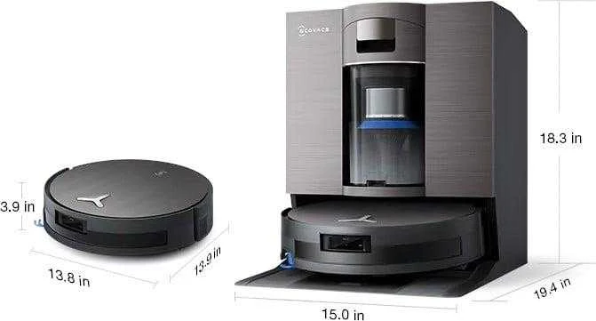 Dulkių siurblys - robotas Ecovacs DEEBOT X11 OmniCyclone, Juodas