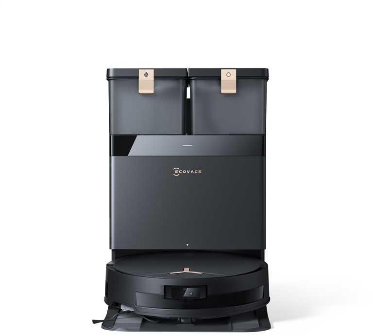 Dulkių siurblys - robotas Ecovacs Deebot T50 Max Pro Omni, Juodas