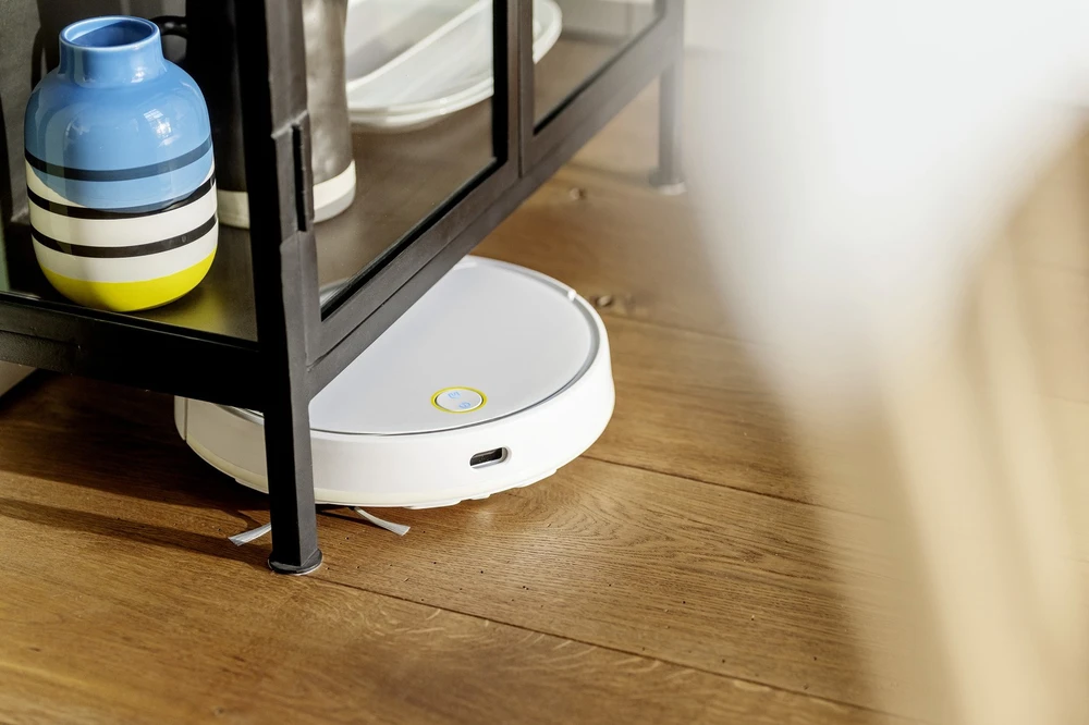Dulkių siurblys-robotas Kärcher RCV 3 su plovimo funkcija, Baltas