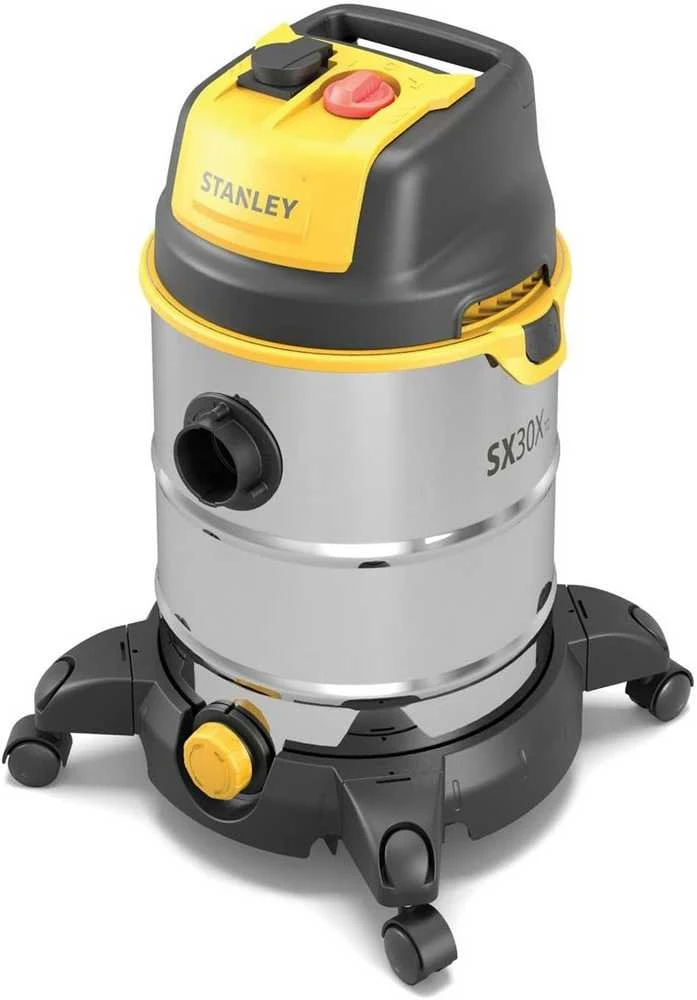Pramoninis dulkių siurblys STANLEY Wet&Dry SXVC30XTDE, 1600W, lizdas įrankiams