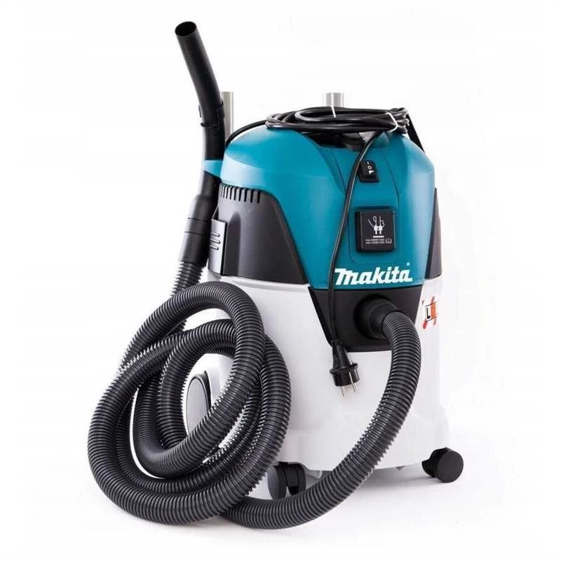 MAKITA Dulkių siurblys VC2512L 1000W 25L, su elektros lizdu, pusiau automatinis filtro valymas