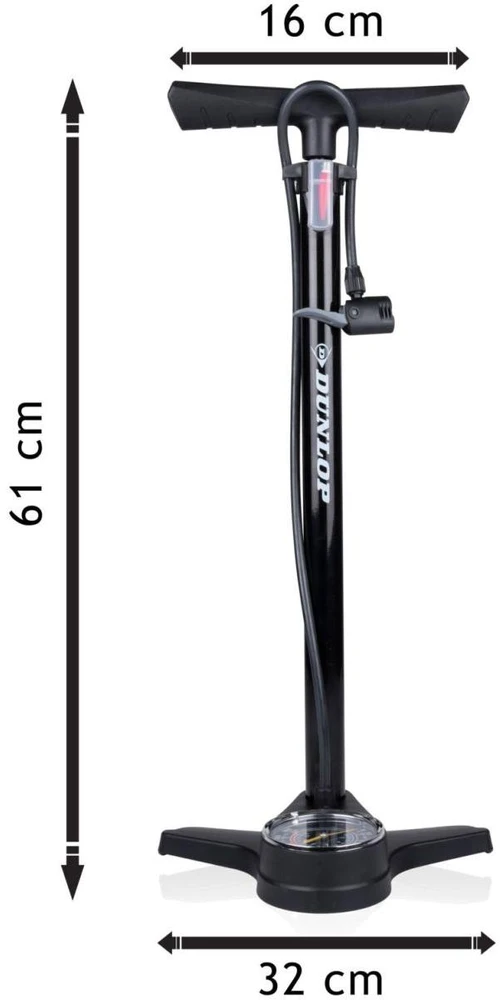 Dunlop Dunlop 174Psi pompa su universaliu manometru
