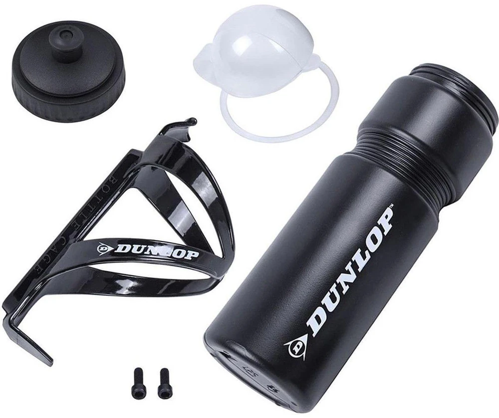 Dunlop 750 ml dviratininko butelis su laikikliu