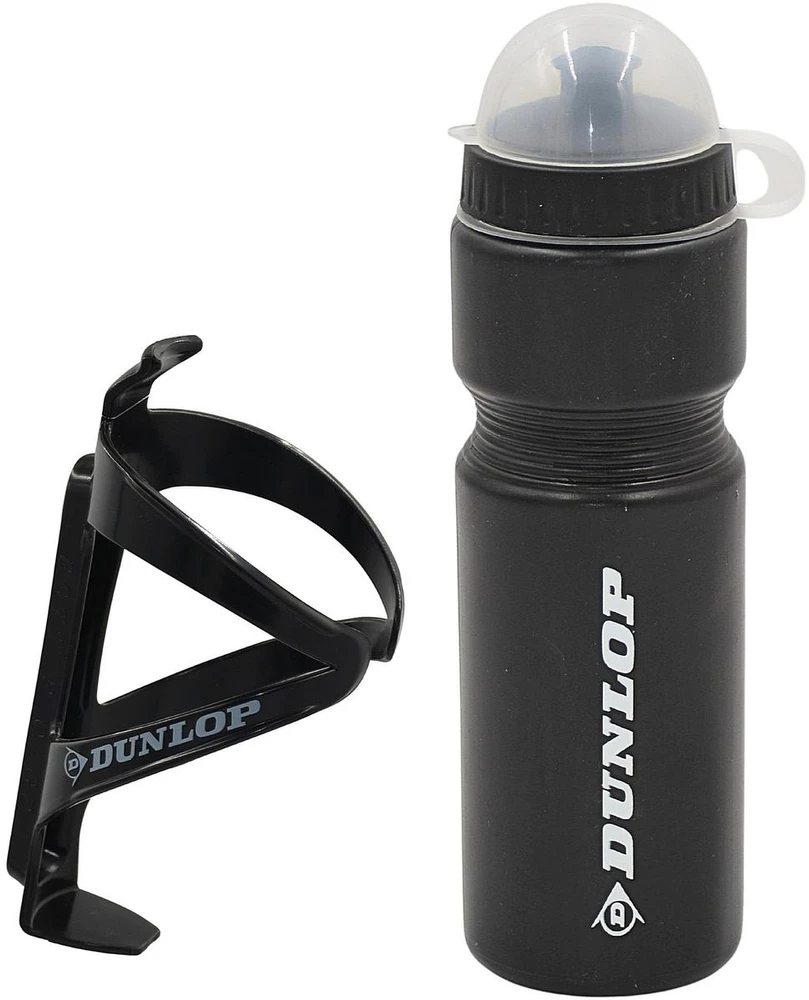 Dunlop 750 ml dviratininko butelis su laikikliu