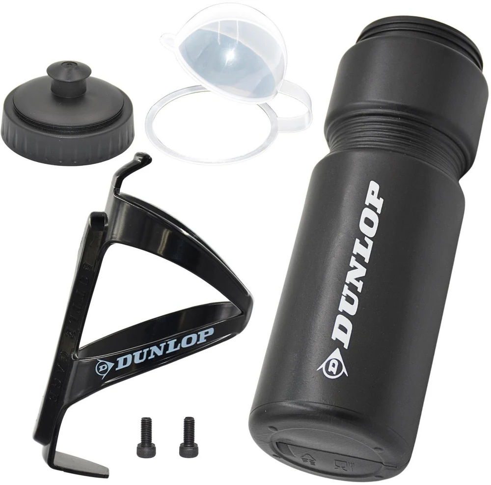 Dunlop 750 ml dviratininko butelis su laikikliu