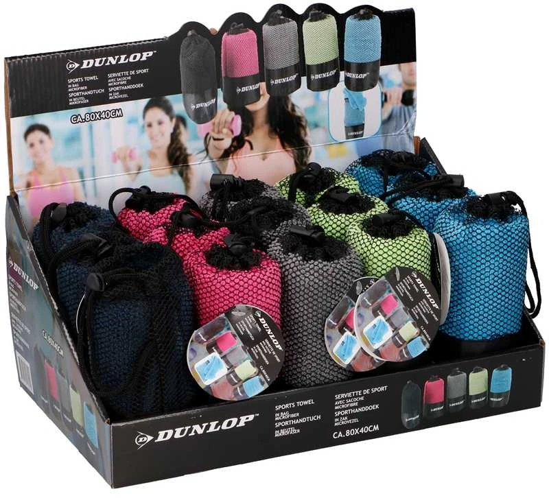 Dunlop - Microfiber Sports Rankšluostis (Navy mėlynas)