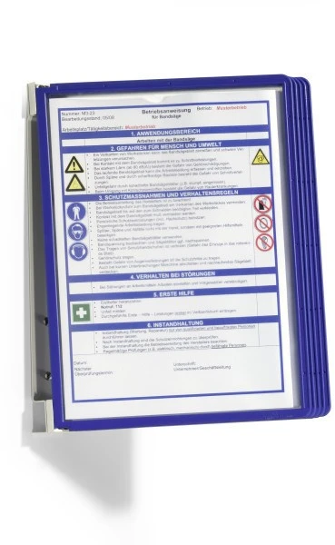 Durable 5551-07 sukamas dokumentų stovas Potretas A4