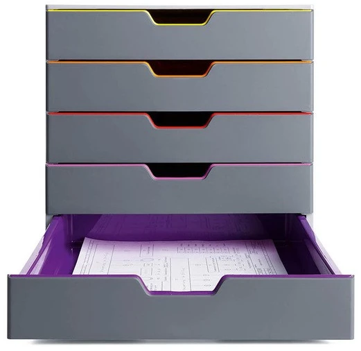 Stovas dokumentams su stalčiais DURABLE VARICOLOR®