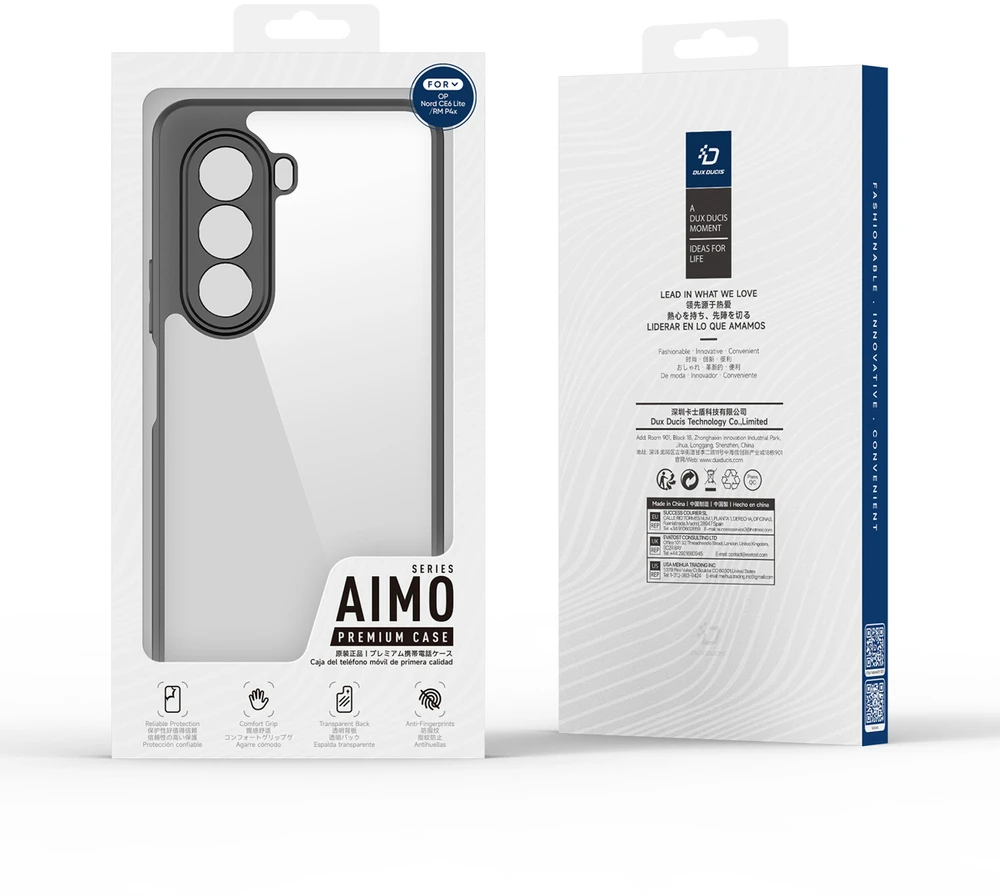 Dux Ducis Aimo dėklas Samsung Galaxy Z Fold 8 – juodos spalvos