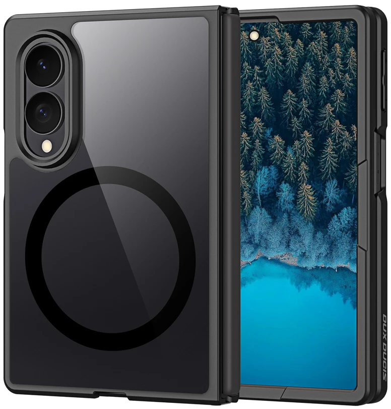 Dux Ducis Aimo Mag dėklas Samsung Galaxy Z Fold 8 Wide – juodos spalvos