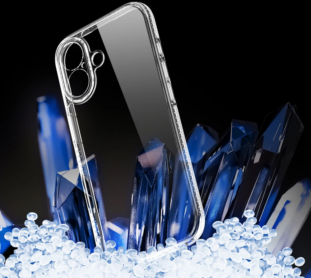 Dux Ducis Clin dėklas, skirtas iPhone 17 – skaidrus