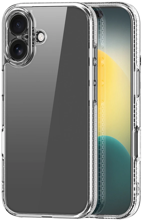 Dux Ducis Clin dėklas, skirtas iPhone 17 – skaidrus