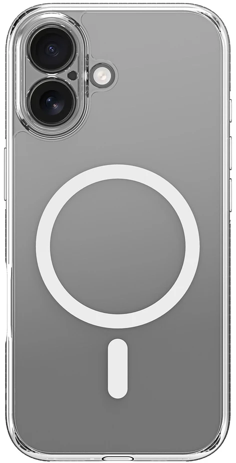 Dux Ducis Clin Mag dėklas skirtas Apple iPhone 17 suderinamas su MagSafe – skaidrus