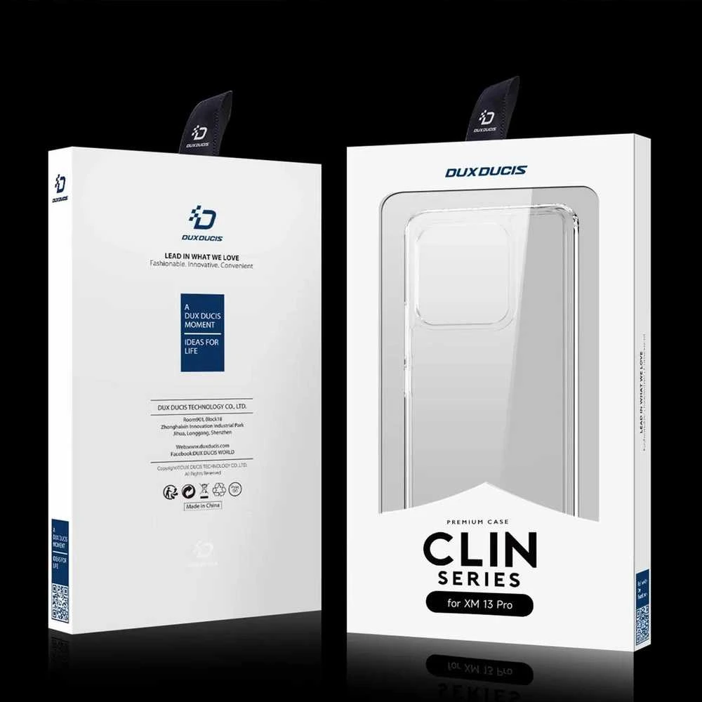 Dux Ducis Clin dėklas skirtas Xiaomi 13 Pro, skaidrus