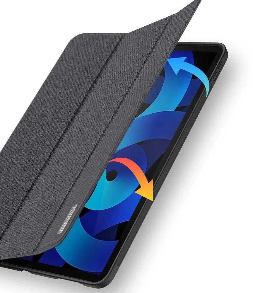 Dėklas Dux Ducis Domo Apple iPad Air 4/5/6/7/M4 2020/2022/2024/2025/2026 10.9/11 juodas