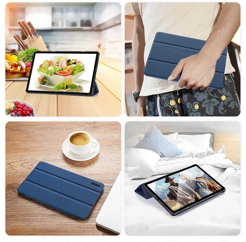 Dėklas Dux Ducis Domo Xiaomi Redmi Pad SE 11.0 tamsiai mėlynas