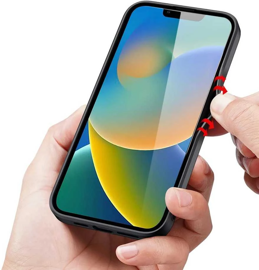 Dux Ducis Fino dėklas skirtas iPhone 14 Plus, mėlynas