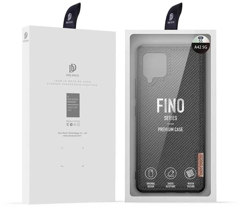 Dux Ducis Fino dėklas skirtas Samsung A426 A42 5G, juodas