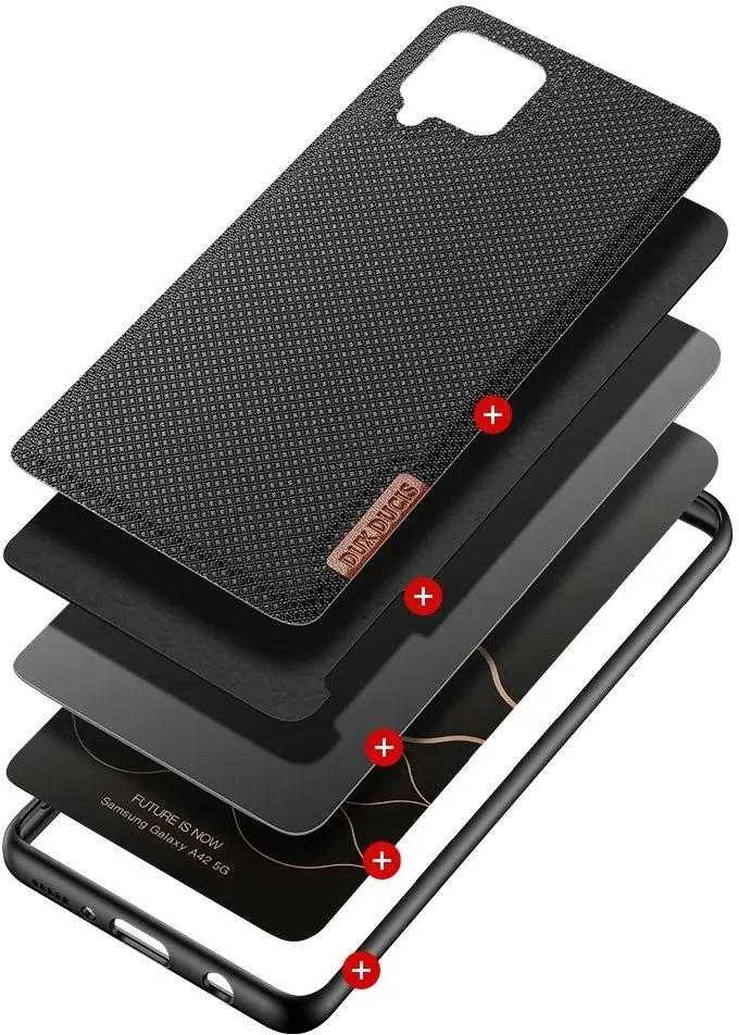 Dux Ducis Fino dėklas skirtas Samsung A426 A42 5G, juodas