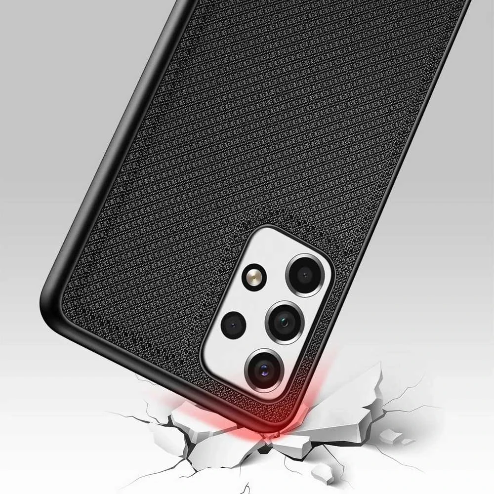 Dux Ducis Fino dėklas skirtas Samsung Galaxy A73, juodas