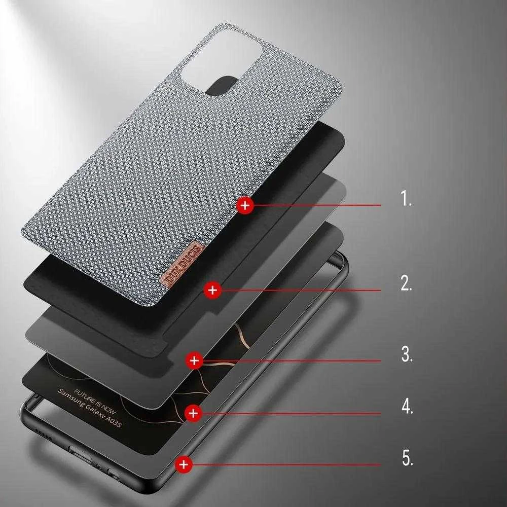 Dėklas Dux Ducis Fino Samsung A037 A03s mėlynas