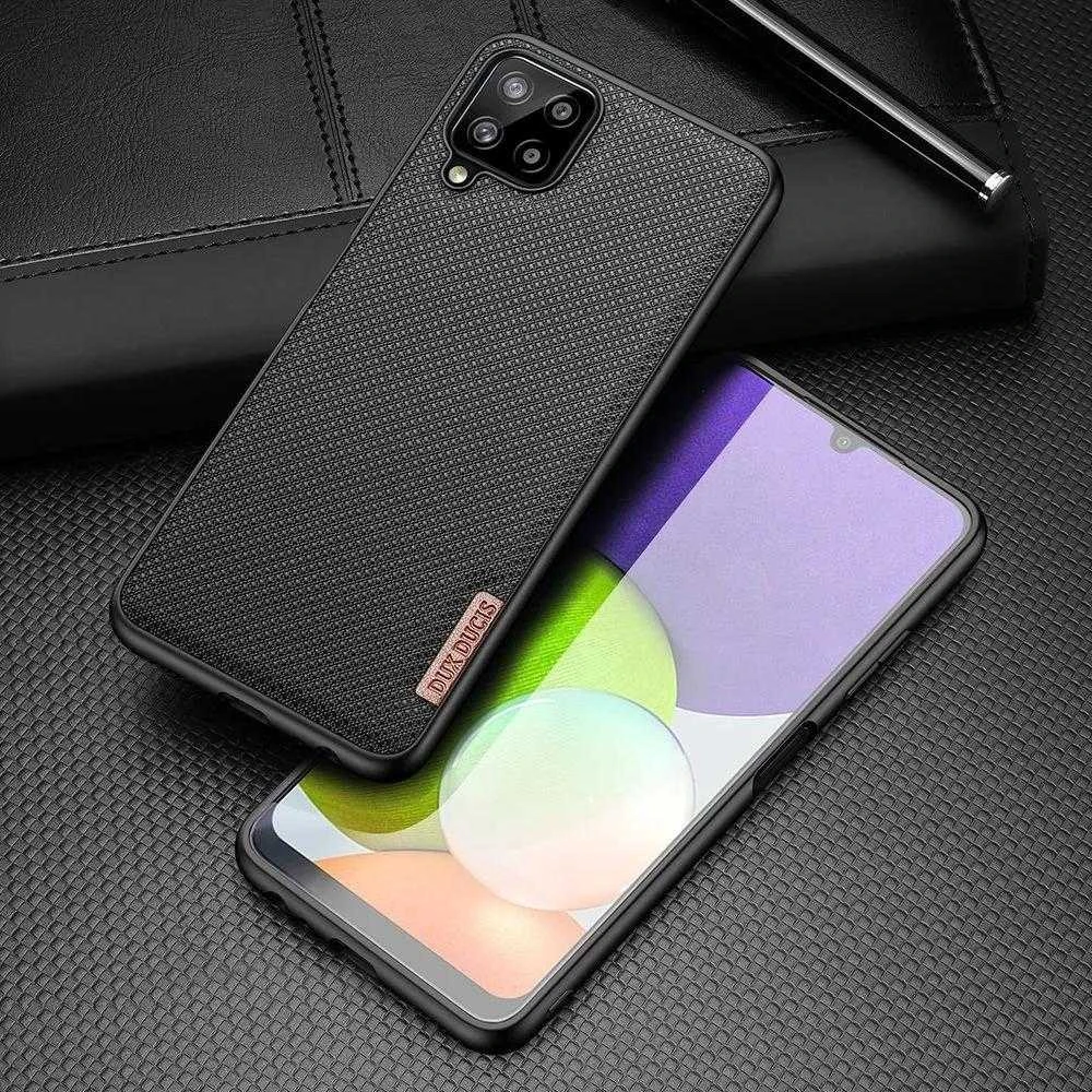 Dux Ducis Fino dėklas skirtas Samsung Galaxy A22 4G, juodas