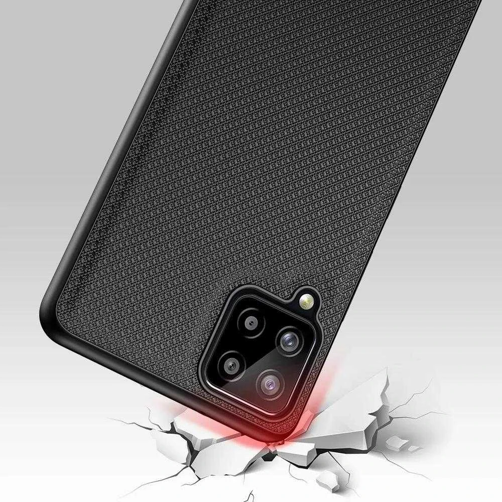 Dux Ducis Fino dėklas skirtas Samsung Galaxy A22 4G, juodas