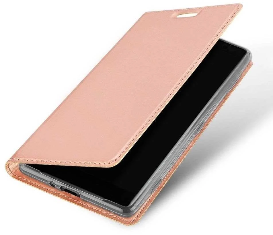 Dux Ducis Premium atverčiamas dėklas skirtas Samsung A305 Galaxy A30, Rose Gold